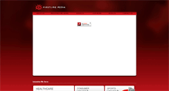 Desktop Screenshot of firstlinemedia.com